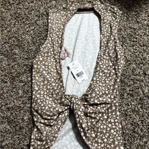 Willow & Root open back tank top